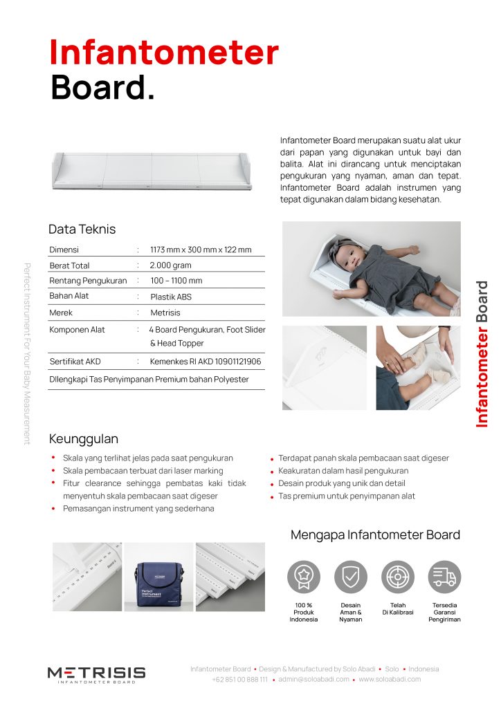 Brochure Infantometer Board Solo Abadi