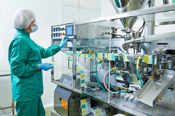 the process of packaging pharmaceutical products in the pharmaceutical industry