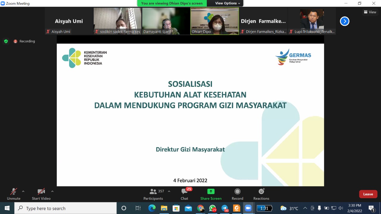 PT Solo Abadi Indonesia hadiri undangan sosialisasi kebutuhan alat kesehatan