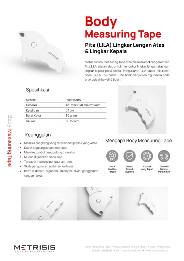 ATREQ BODY MEASUREMENT TAPE - Height / Tape Measures - J. P. Lennard Ltd