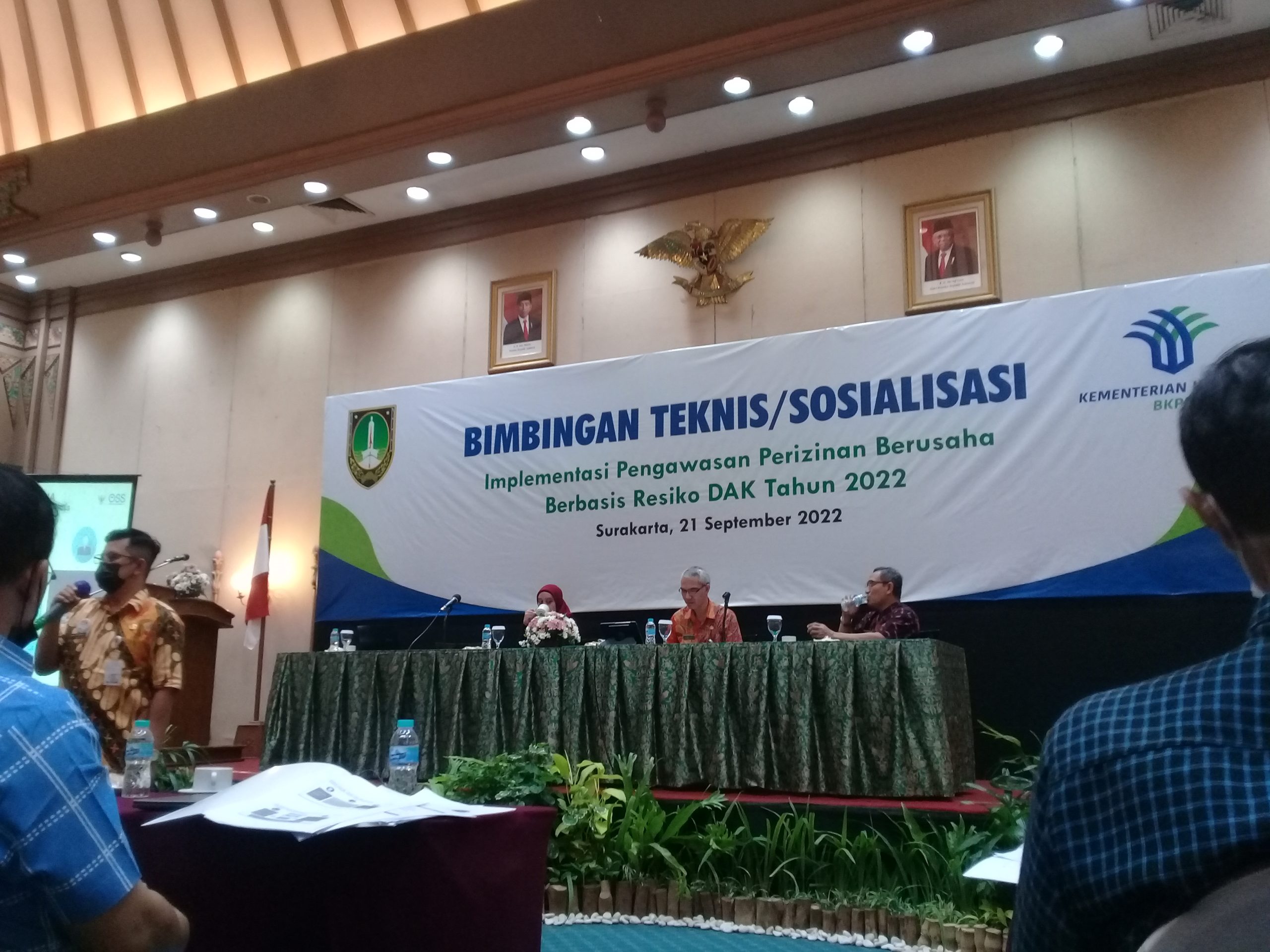 solo abadi ikuti bimtek oleh DPMPTSP