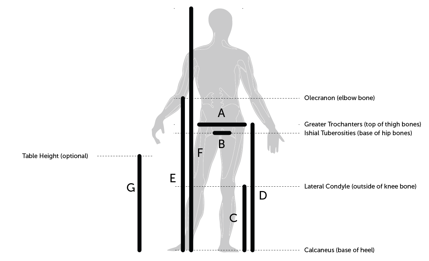 Mengenal Dimensi Pengukuran Antropometri Hip Height Beserta