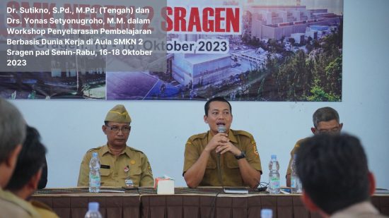 workshop pembelajaran berbasis dunia kerja smkn 2 sragen