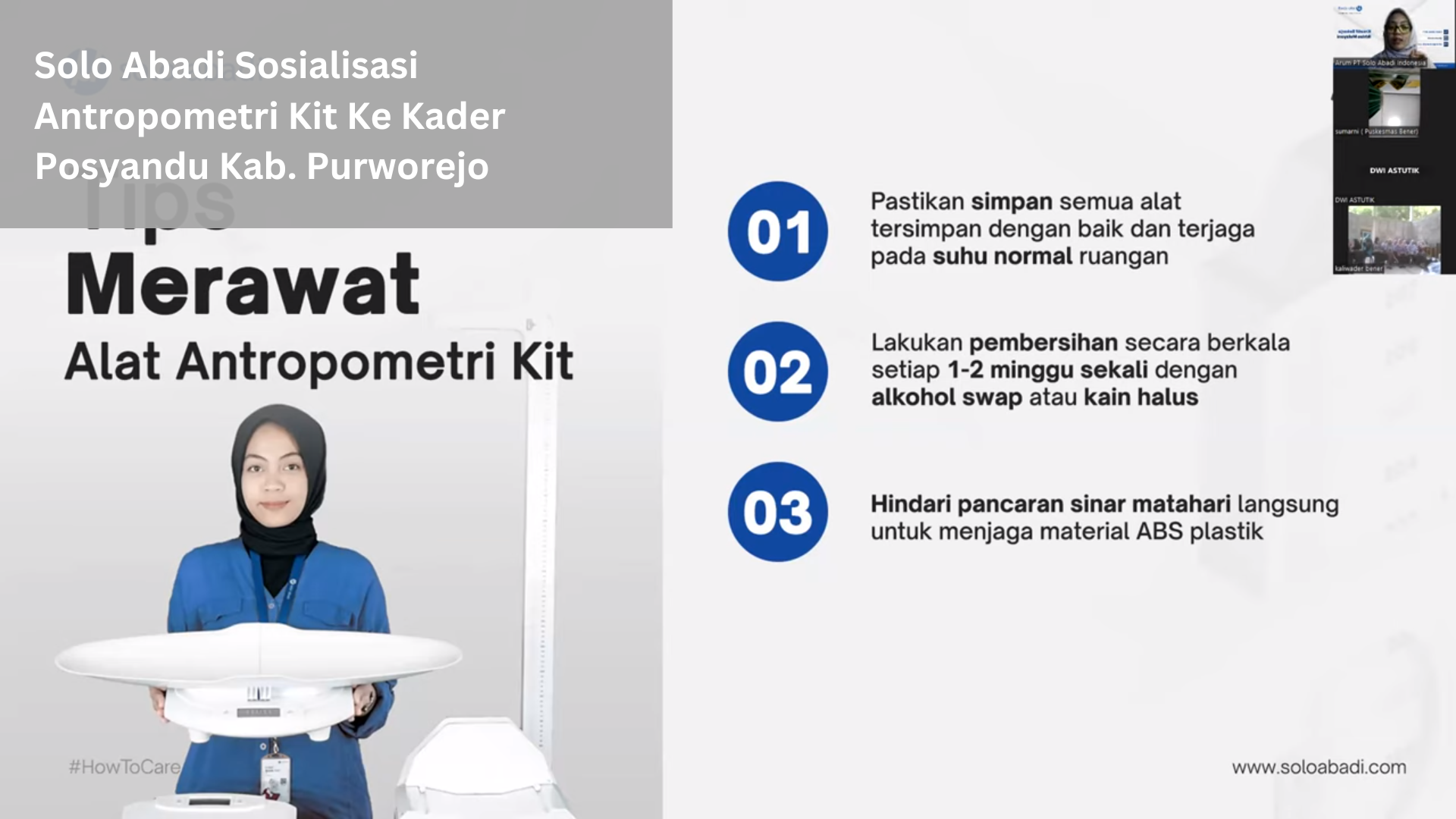 Antropometri Kit Kader Posyandu