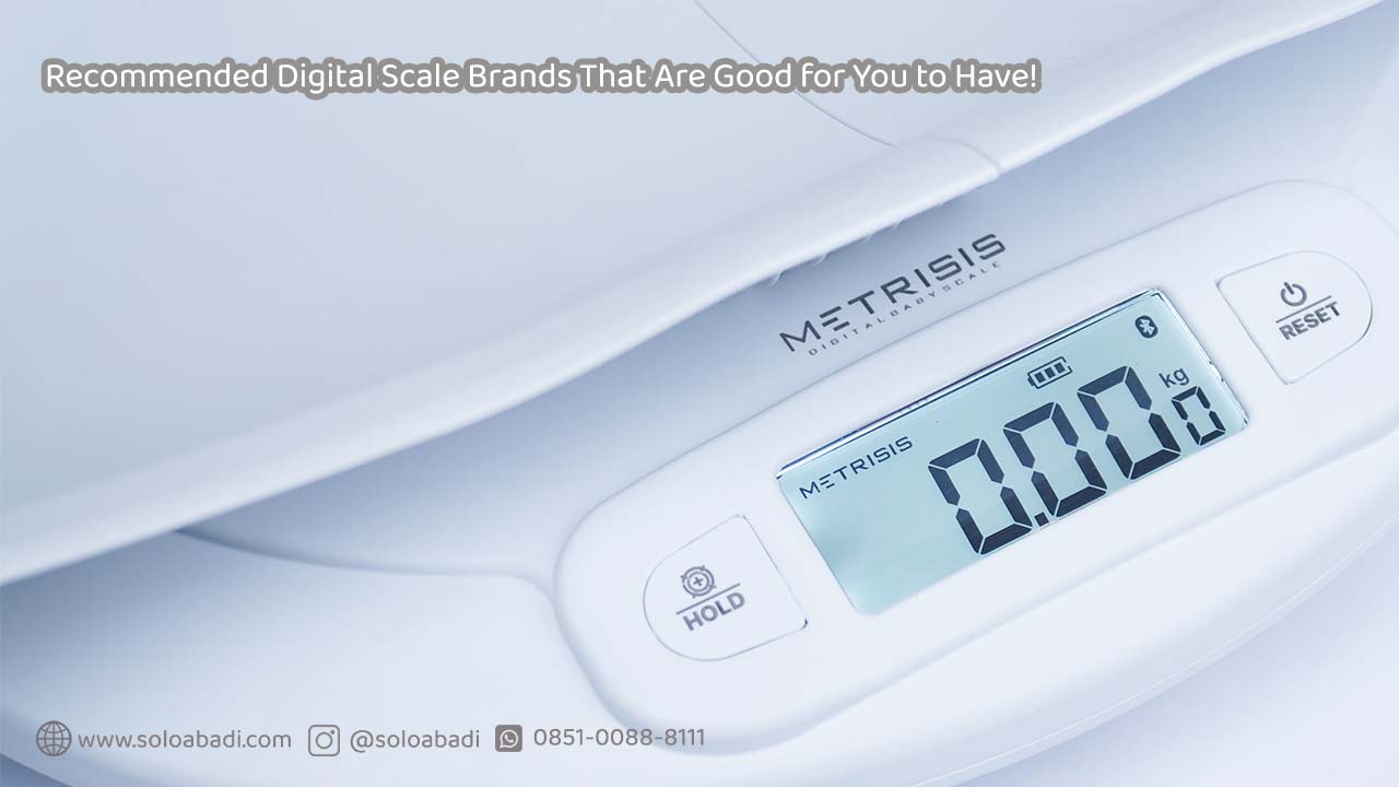Recommended Digital Scale Brands That Are Good for You to Have!