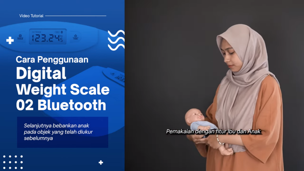 cara menimbang bayi menggunakan timbangan dewasa