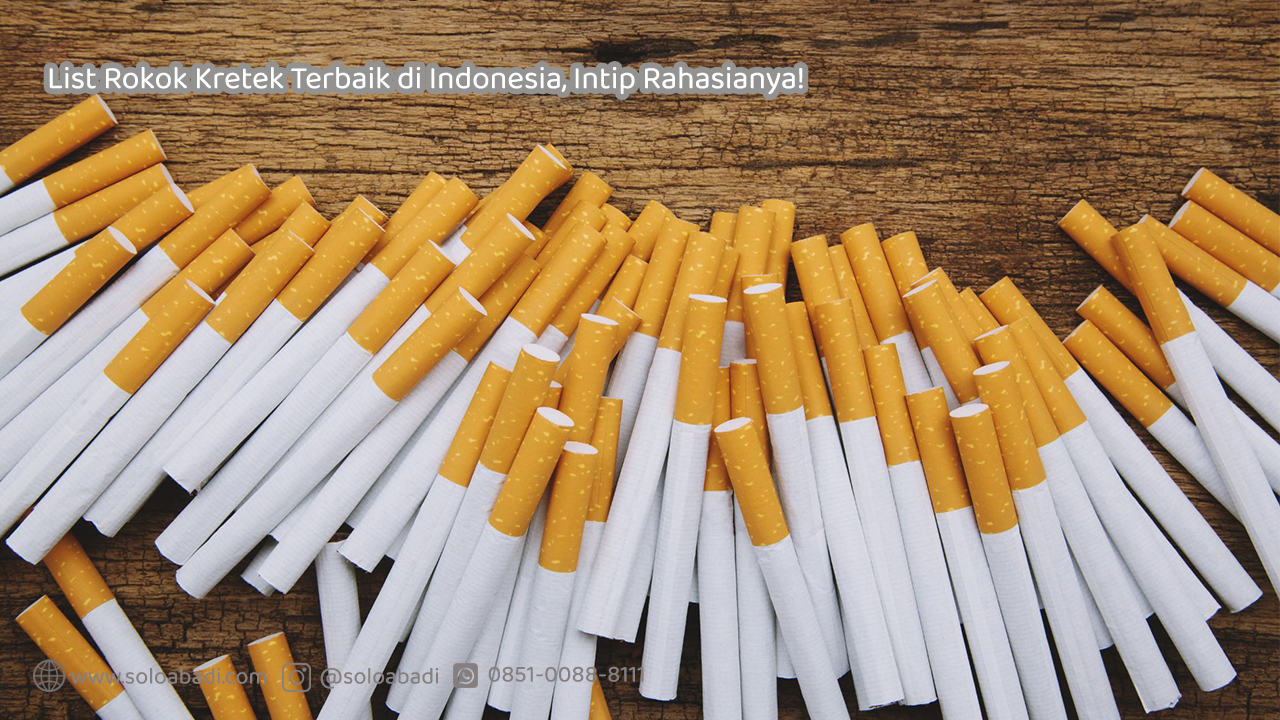 Rokok Kretek Terbaik