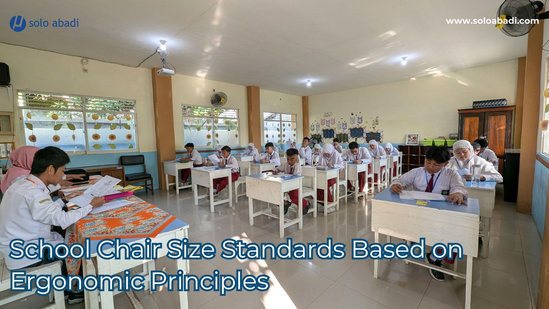 School Chair Size Standards Based On Ergonomic Principles