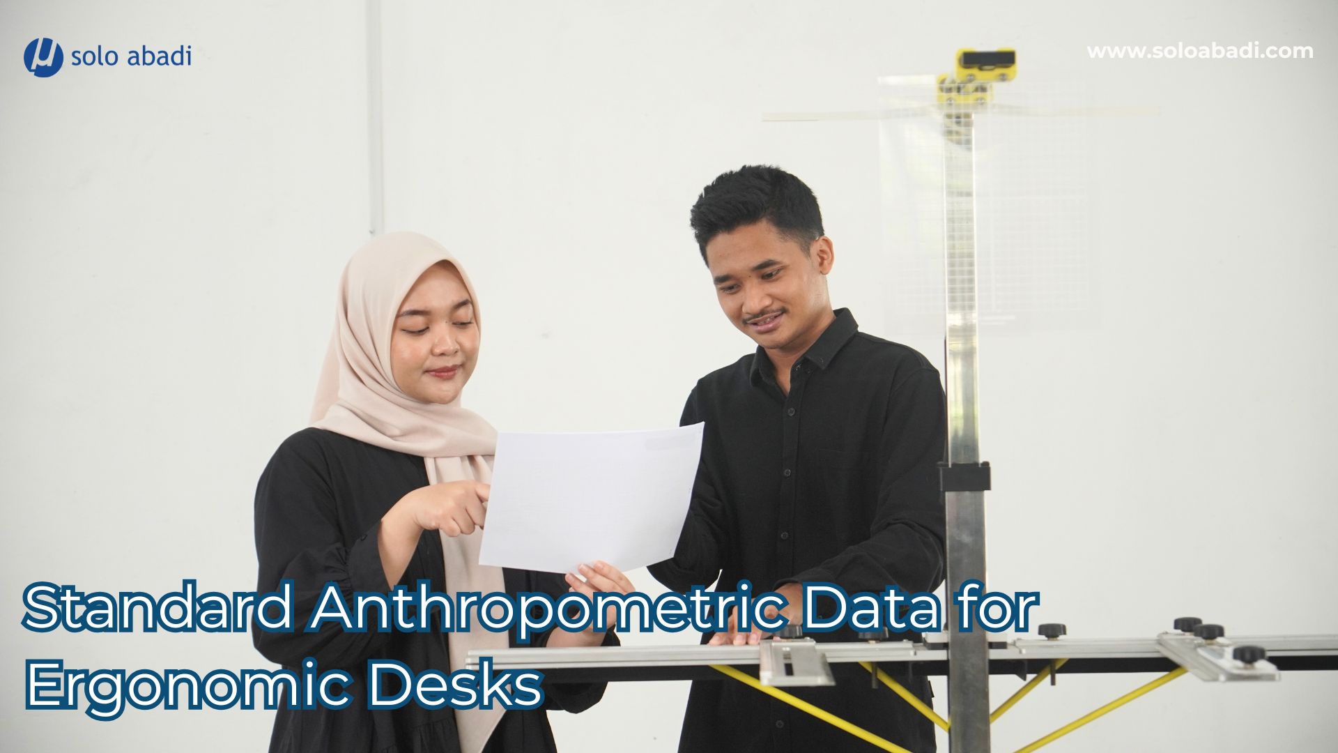 standard anthropometric data for ergonomic desks