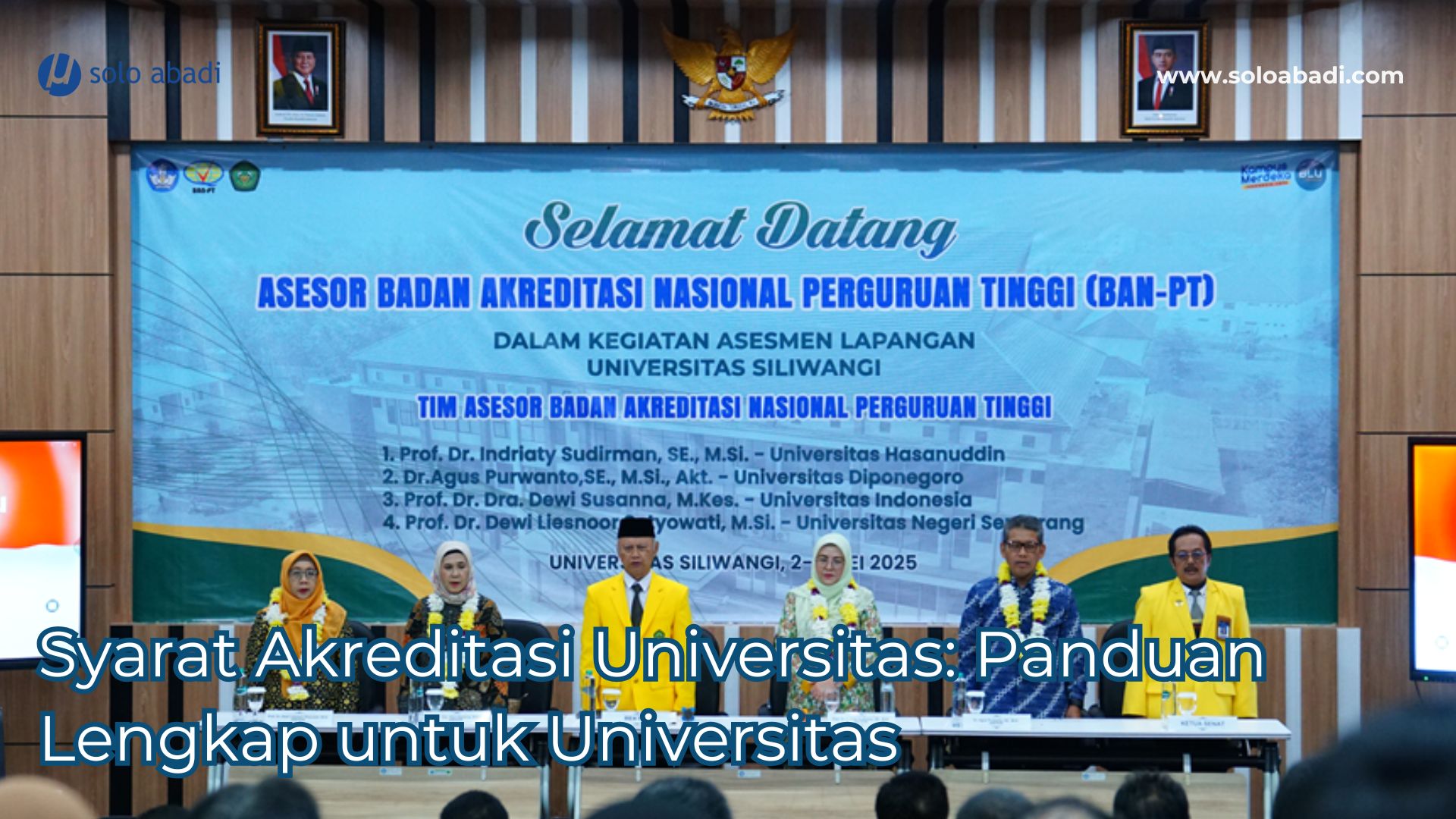 Syarat Akreditasi Universitas Panduan Langkap Untuk Universitas
