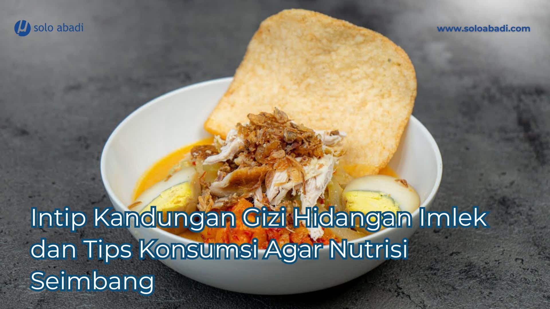 Kandungan gizi hidangan imlek