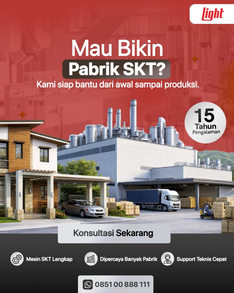 Harga Rokok Kretek 2026 - Paket Usaha SKT mulai dari mesin dan perlengkapan lainnya dari Solo Abadi Indonesia