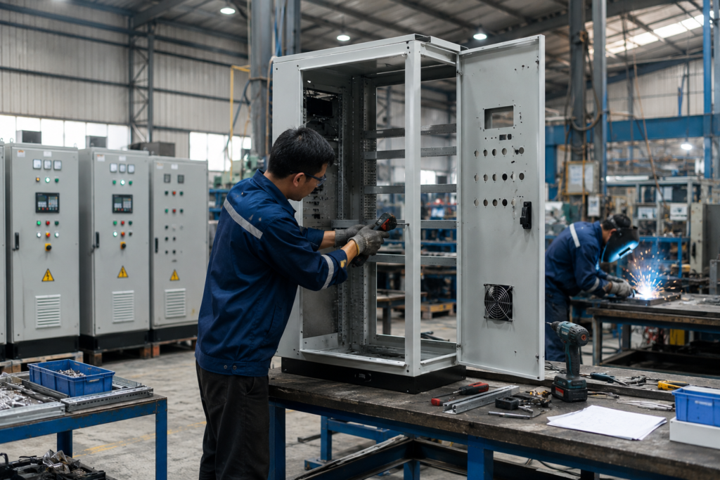 Pembuatan box panel listrik custom untuk semua industri
